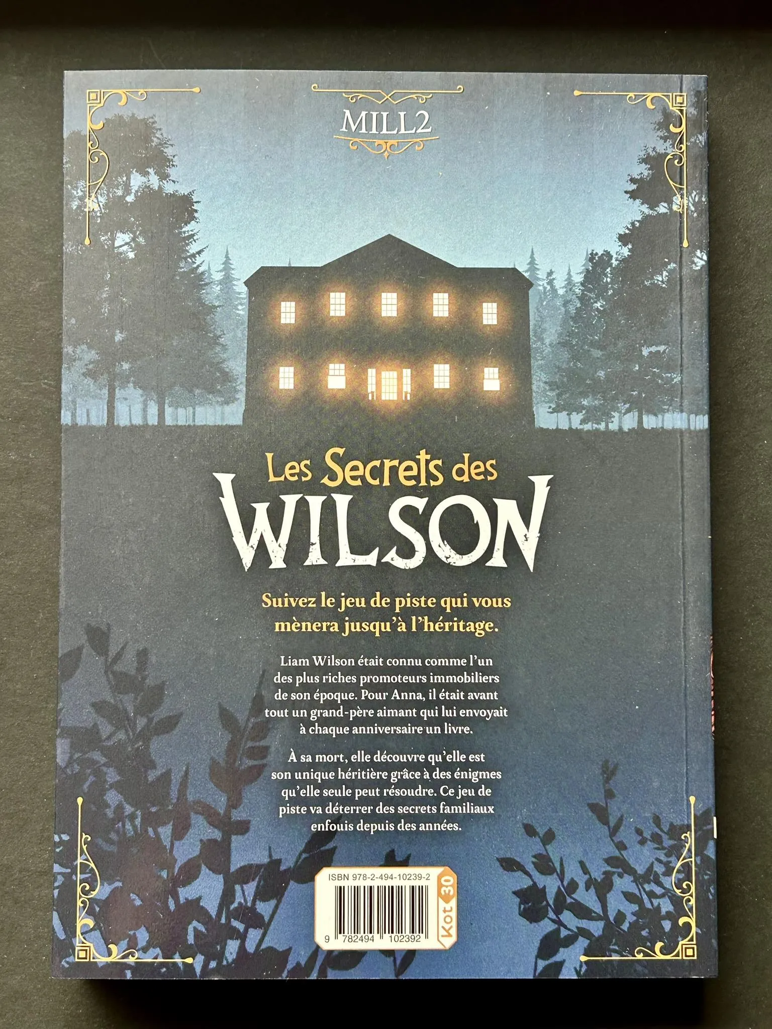 LES SECRETS DES WILSON - TOME 1