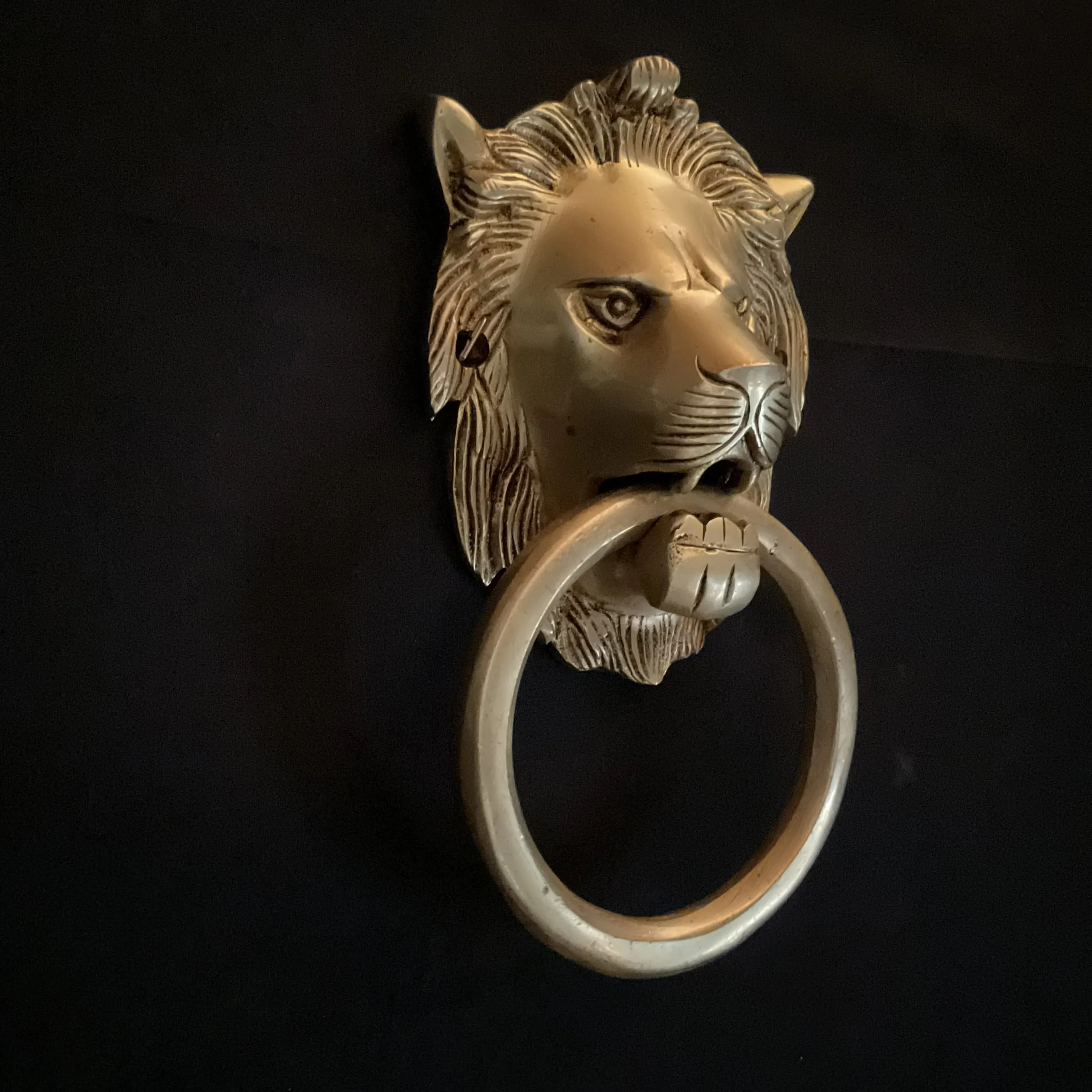 Lion Brass Door knocker Hanging - Home Decor