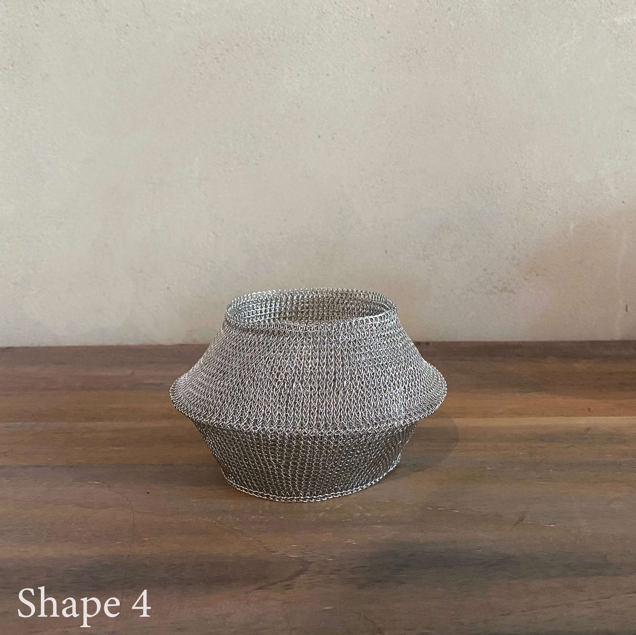 Metal Mesh Candle Lantern - Set of 4