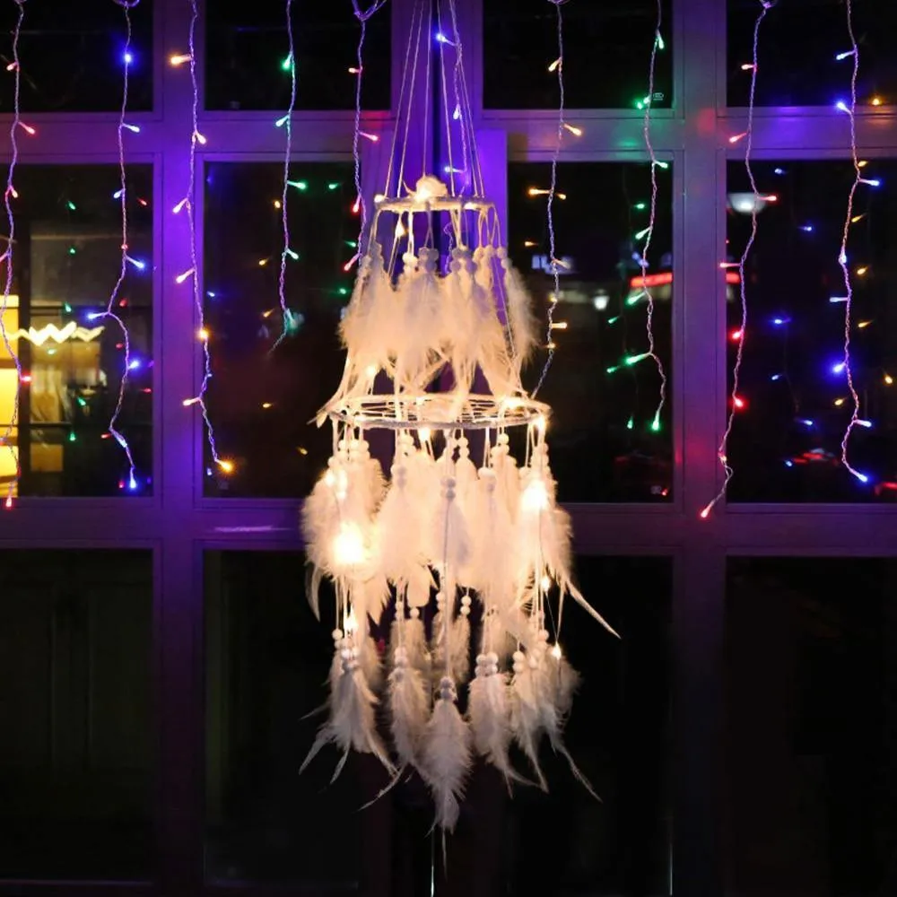 Mystical Night Chandelier Dreamcatcher