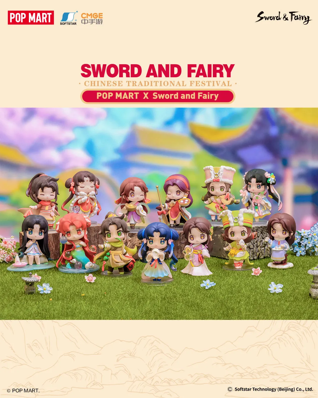 POP MART Sword and Fairy - Chinese Traditional Festival Series