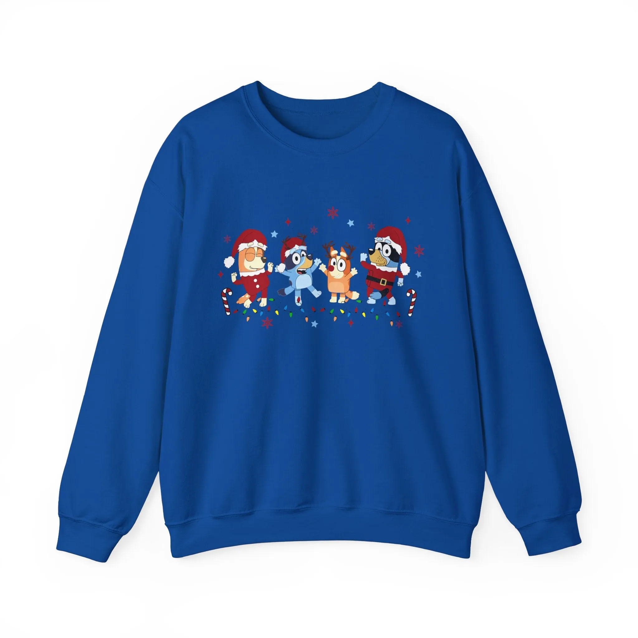 Princess Grace Festive Cartoon Characters Crewneck Sweatshirt