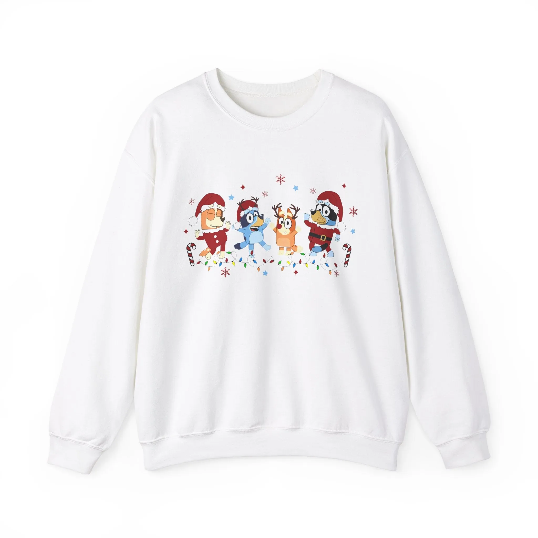 Princess Grace Festive Cartoon Characters Crewneck Sweatshirt