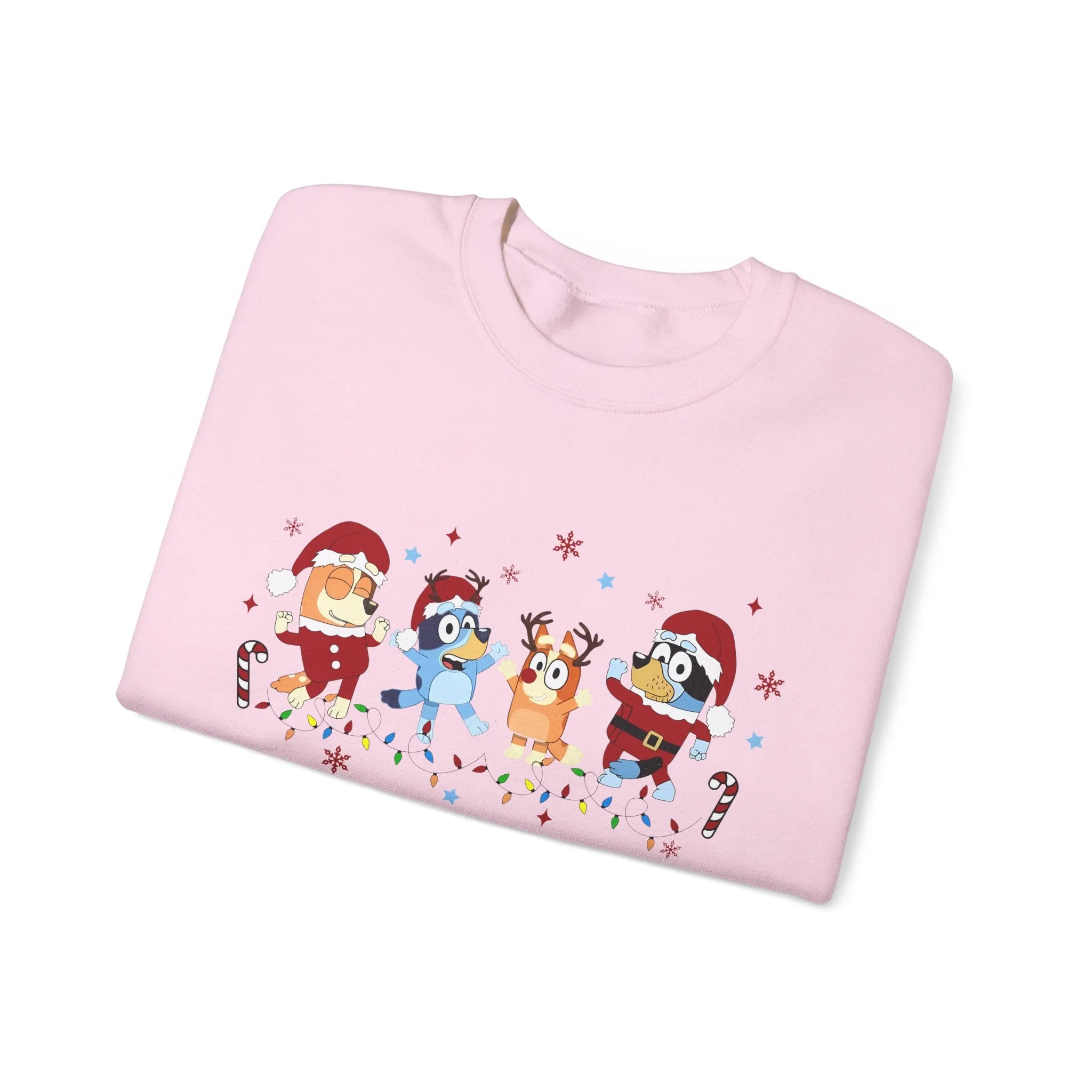 Princess Grace Festive Cartoon Characters Crewneck Sweatshirt