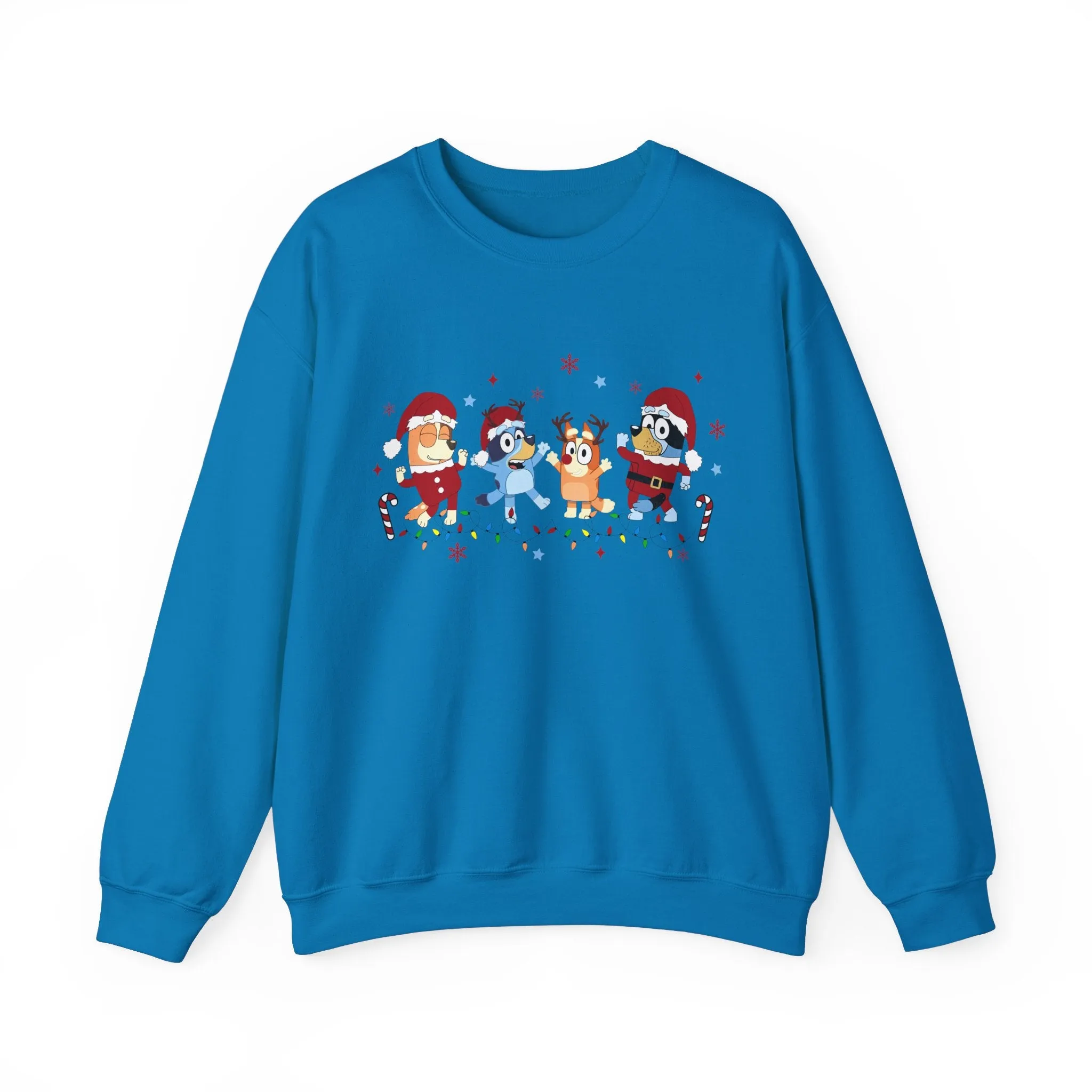 Princess Grace Festive Cartoon Characters Crewneck Sweatshirt