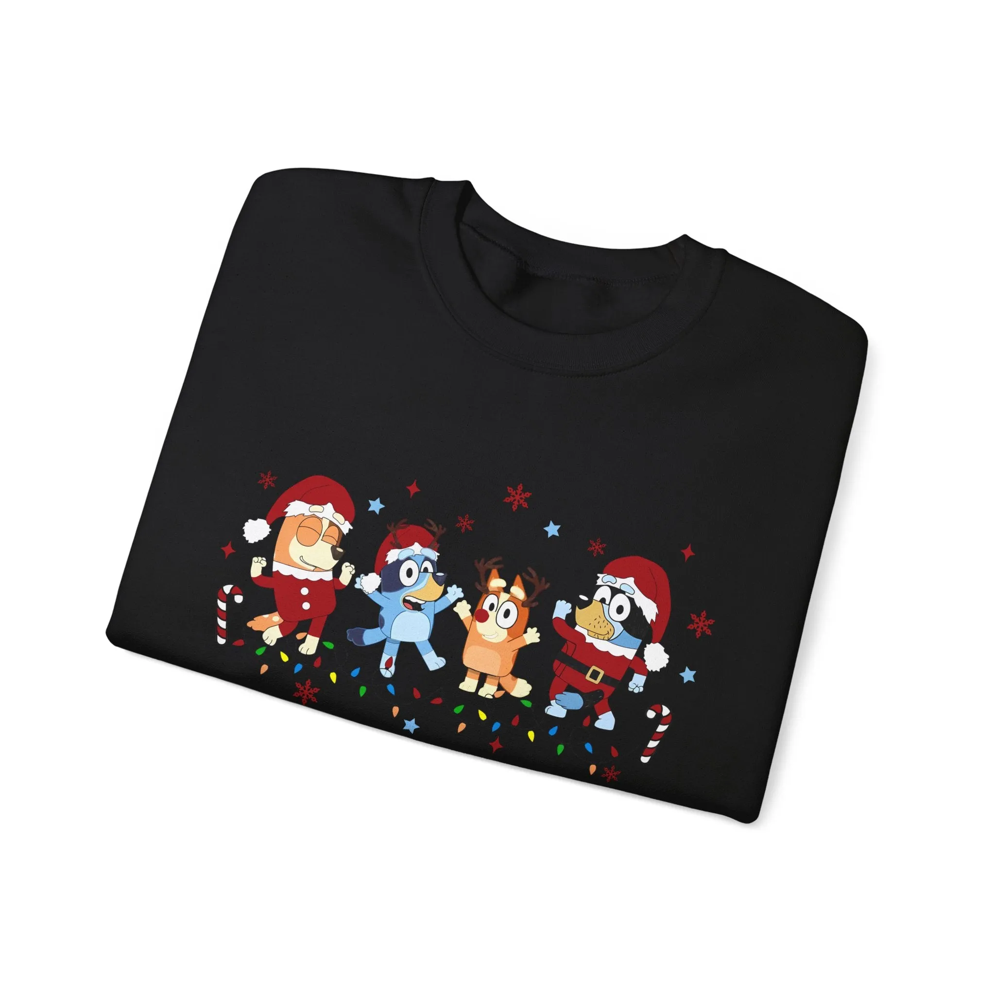 Princess Grace Festive Cartoon Characters Crewneck Sweatshirt