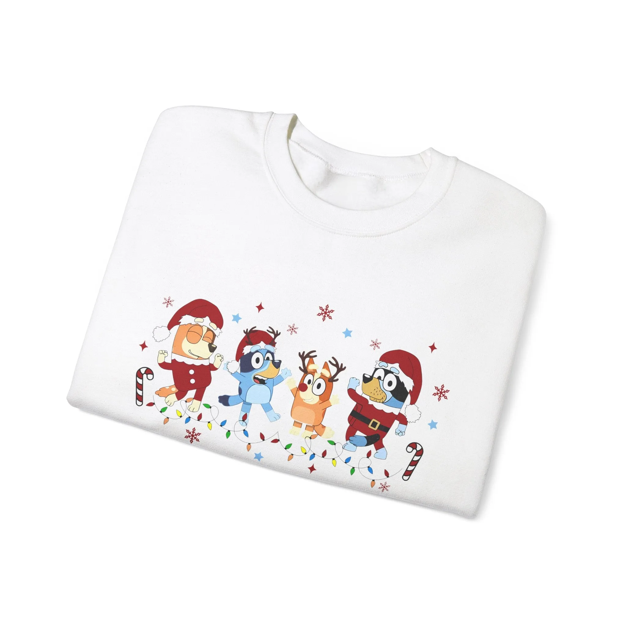 Princess Grace Festive Cartoon Characters Crewneck Sweatshirt