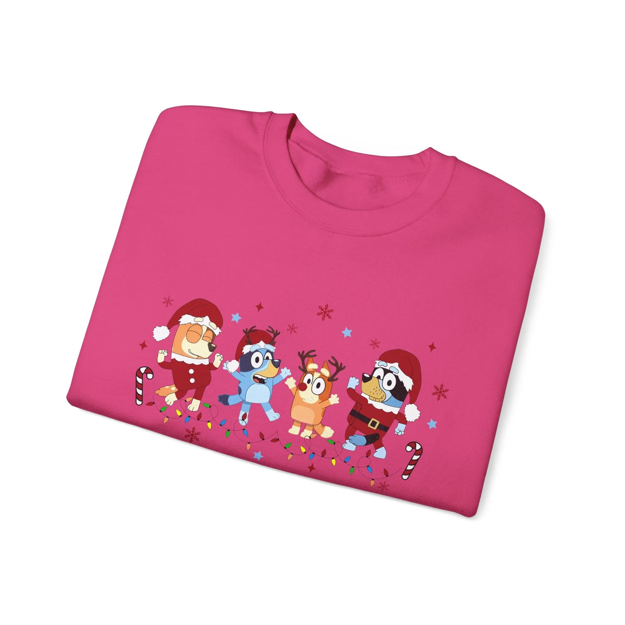 Princess Grace Festive Cartoon Characters Crewneck Sweatshirt