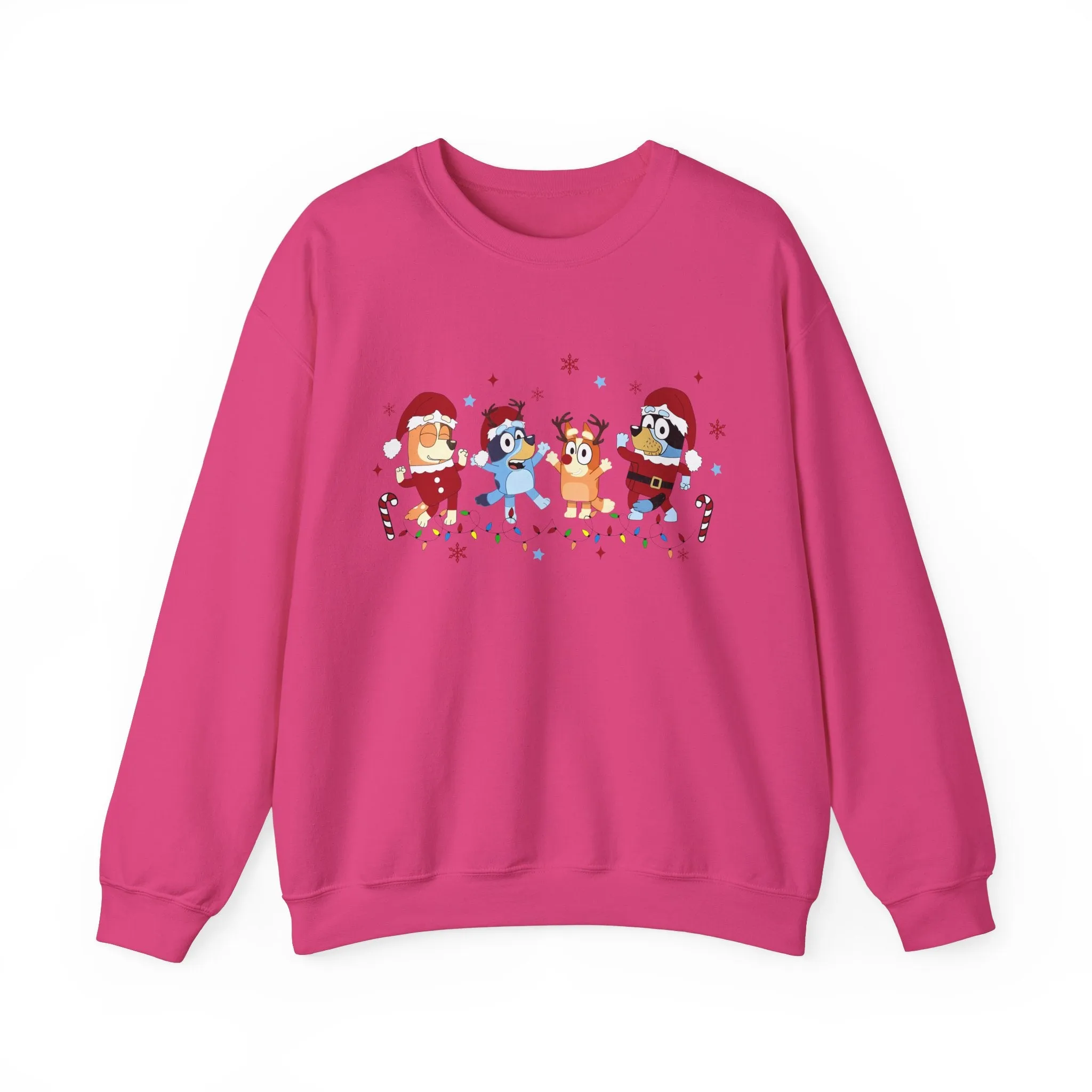 Princess Grace Festive Cartoon Characters Crewneck Sweatshirt