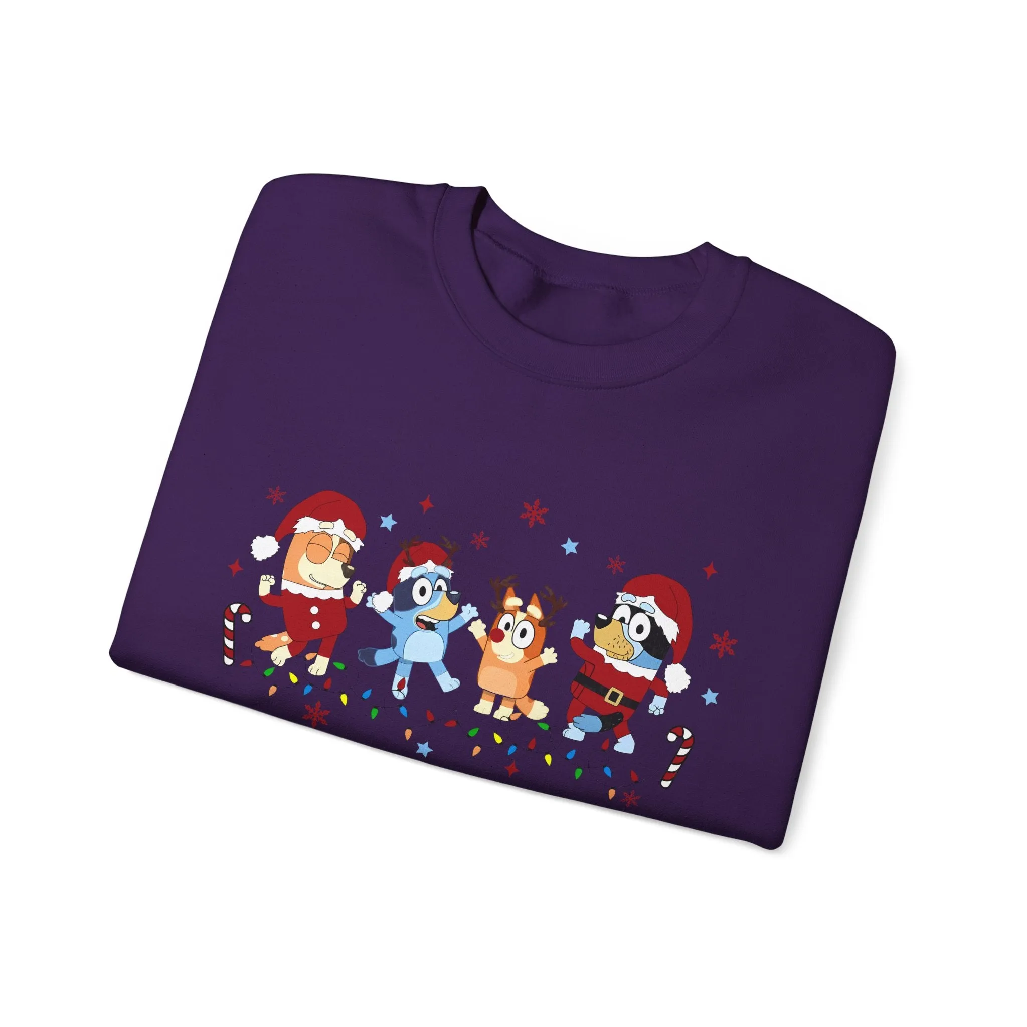 Princess Grace Festive Cartoon Characters Crewneck Sweatshirt