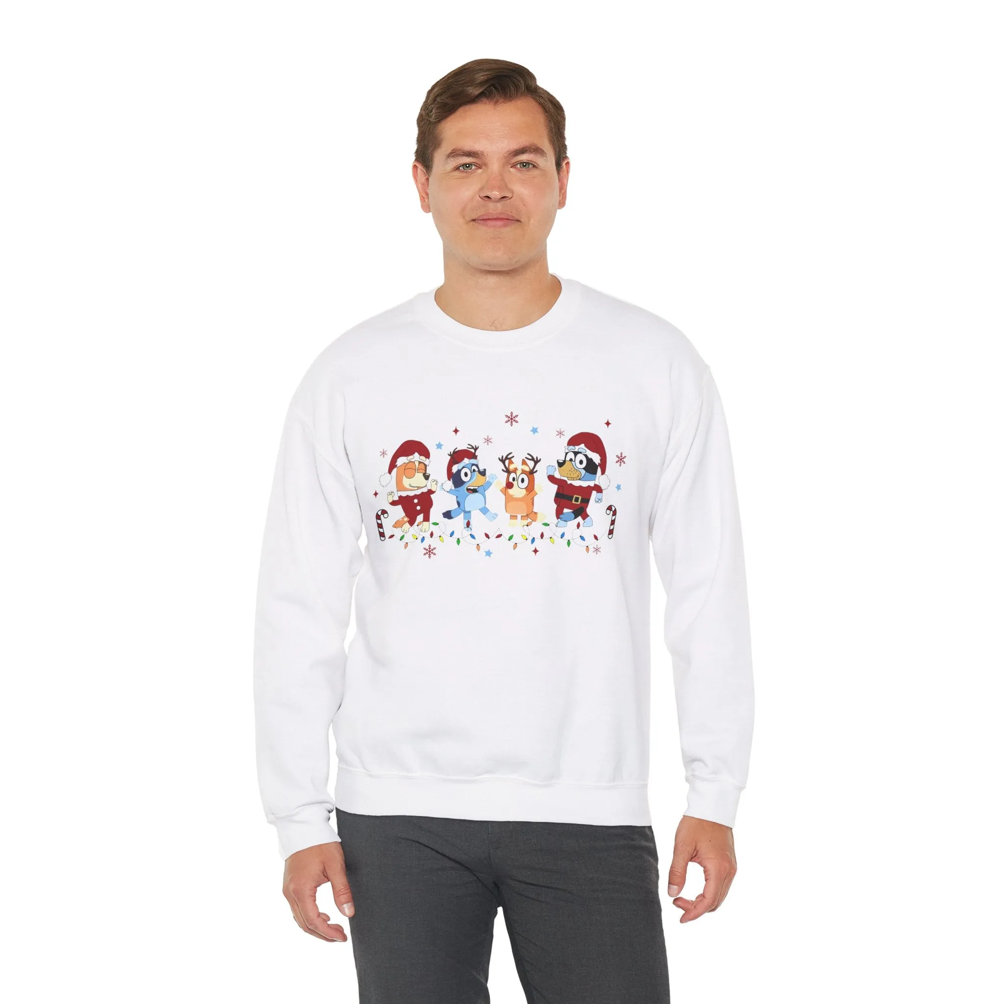 Princess Grace Festive Cartoon Characters Crewneck Sweatshirt