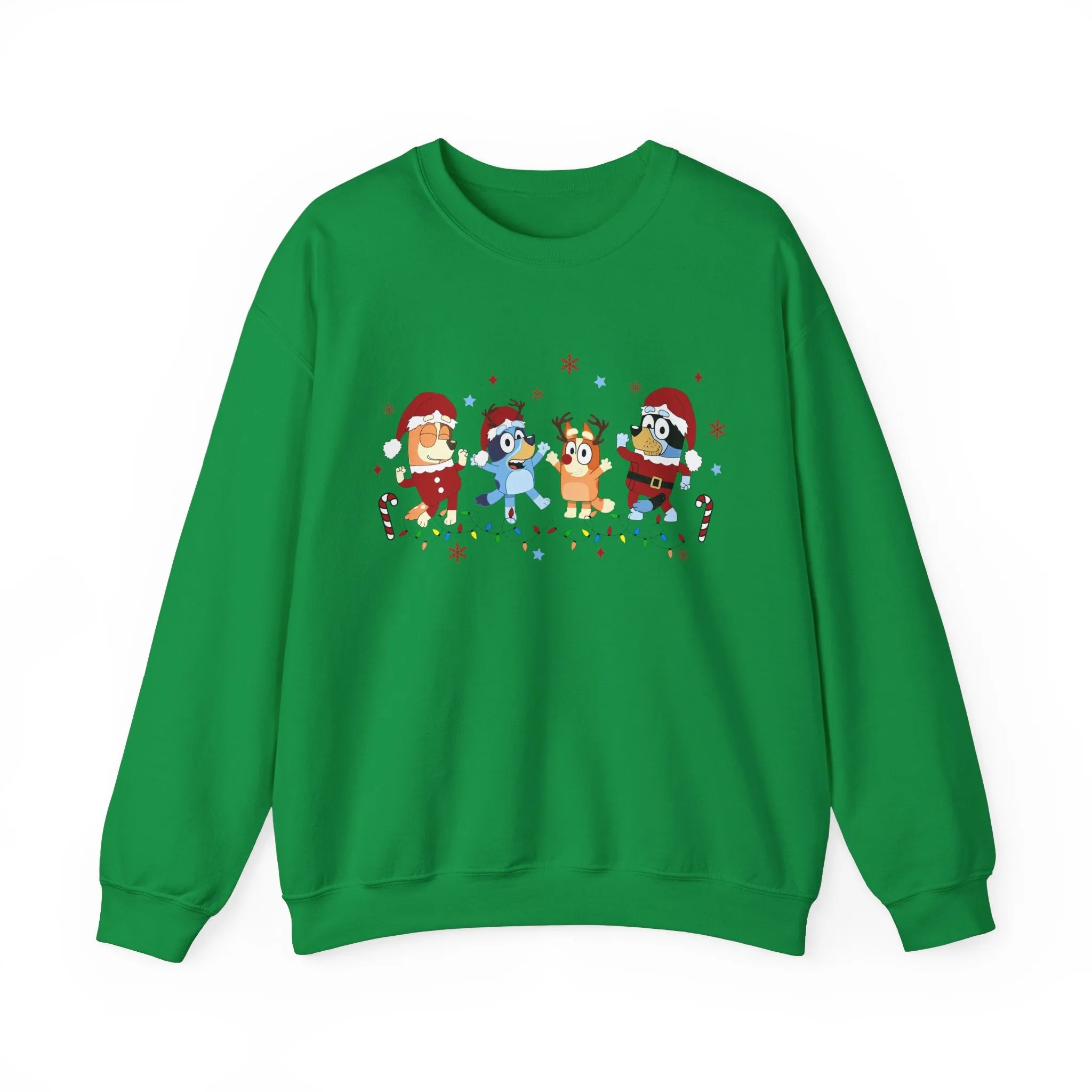 Princess Grace Festive Cartoon Characters Crewneck Sweatshirt