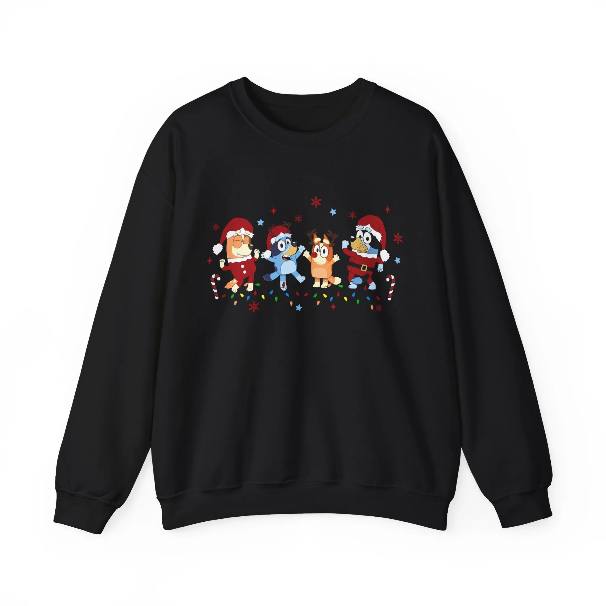 Princess Grace Festive Cartoon Characters Crewneck Sweatshirt