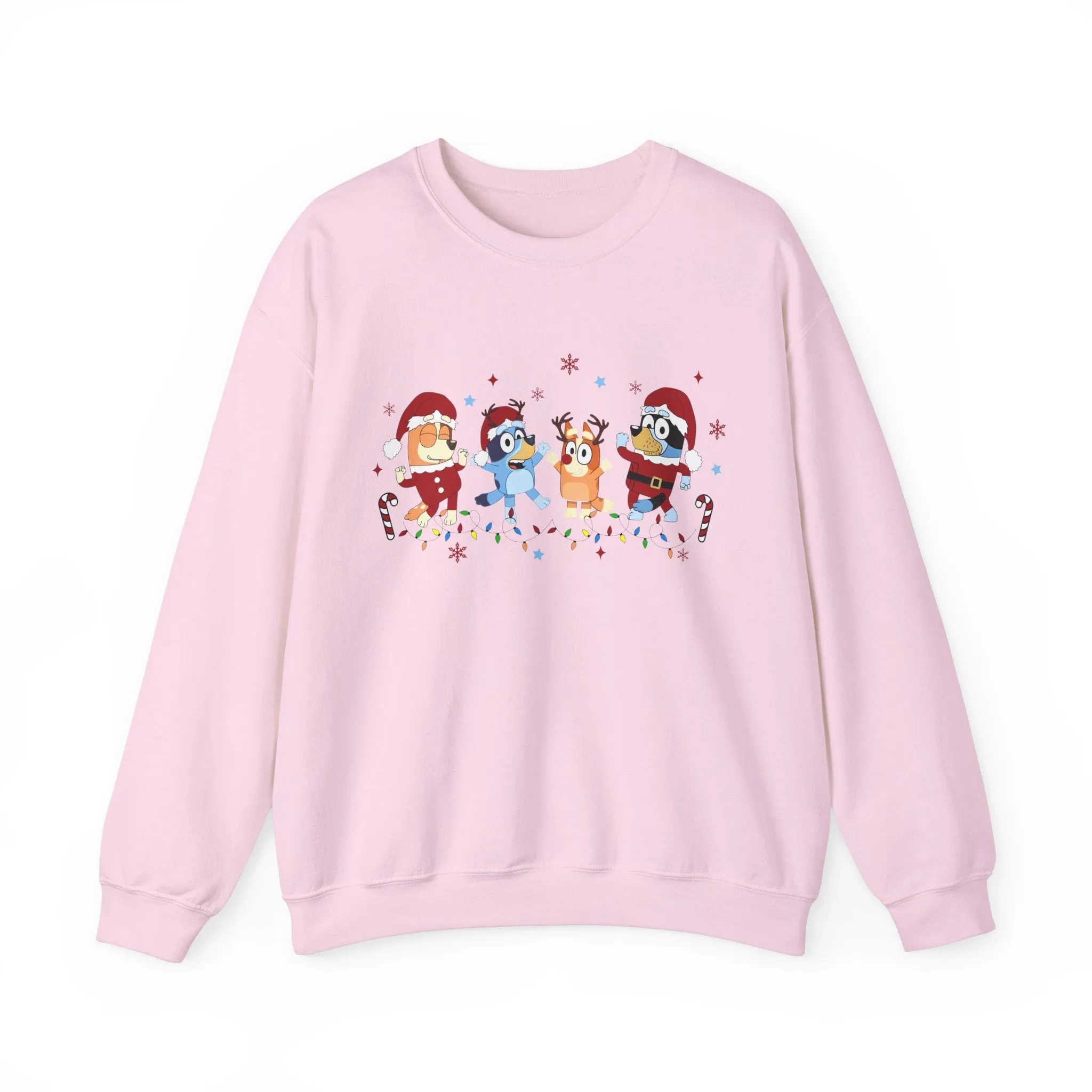 Princess Grace Festive Cartoon Characters Crewneck Sweatshirt