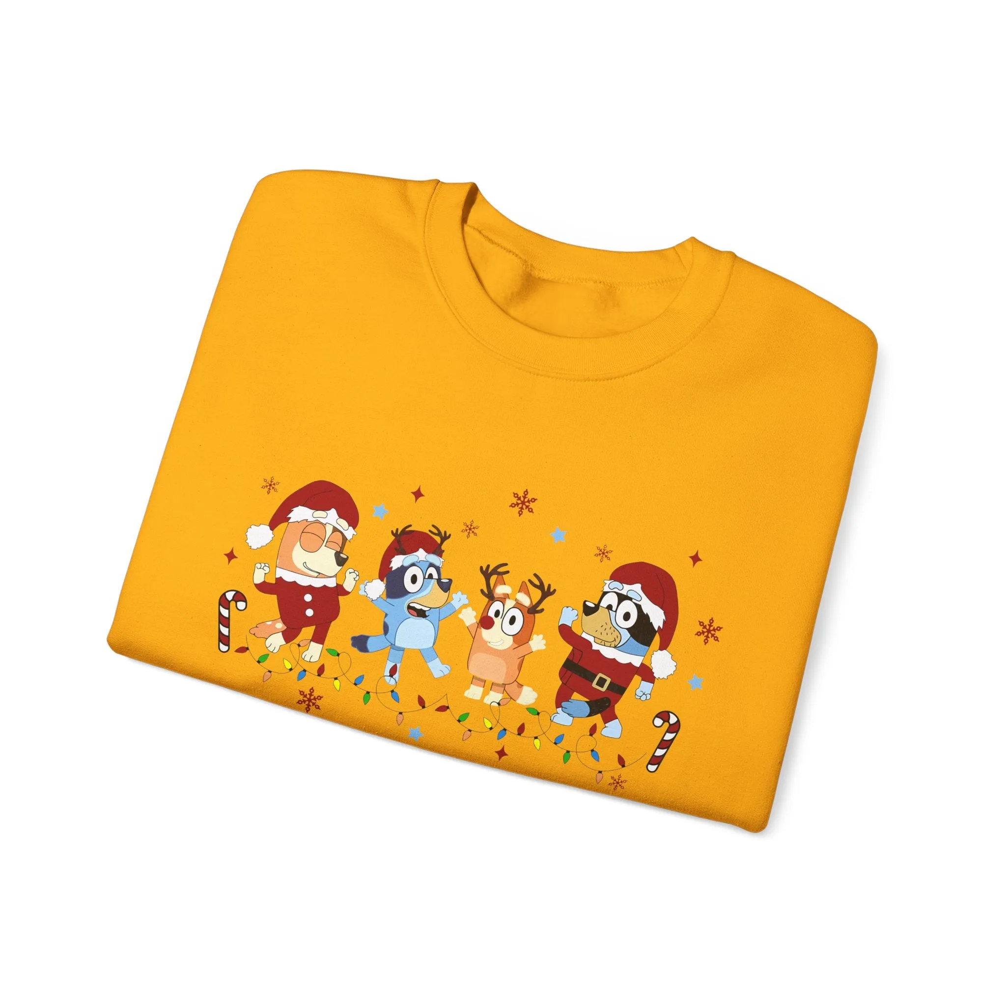 Princess Grace Festive Cartoon Characters Crewneck Sweatshirt