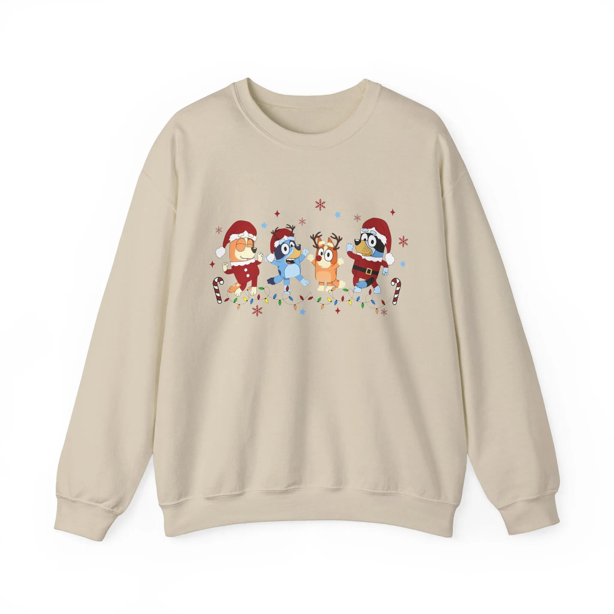 Princess Grace Festive Cartoon Characters Crewneck Sweatshirt