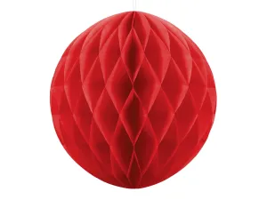 Red Honeycomb Ball Decoration 40cm