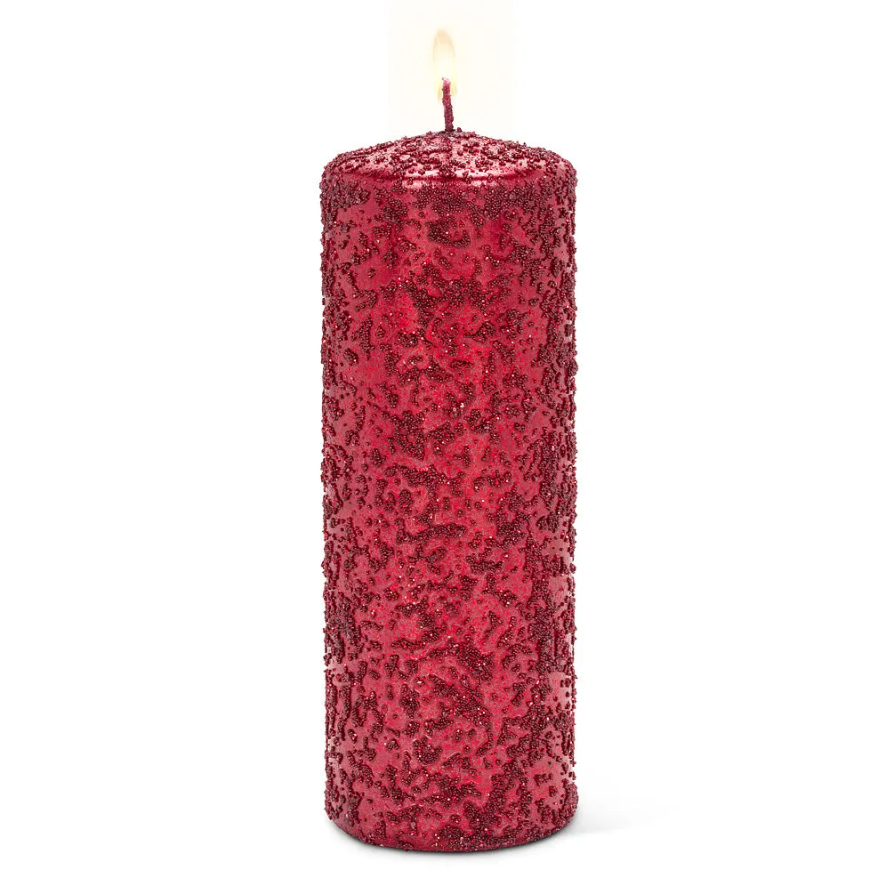 Red Icy Candle - Large