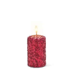 Red Icy Candle - Small