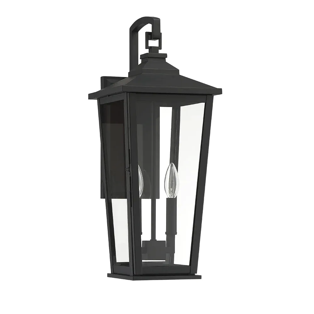 Rockhouse 2 Light Outdoor Lantern - Small - Bronze