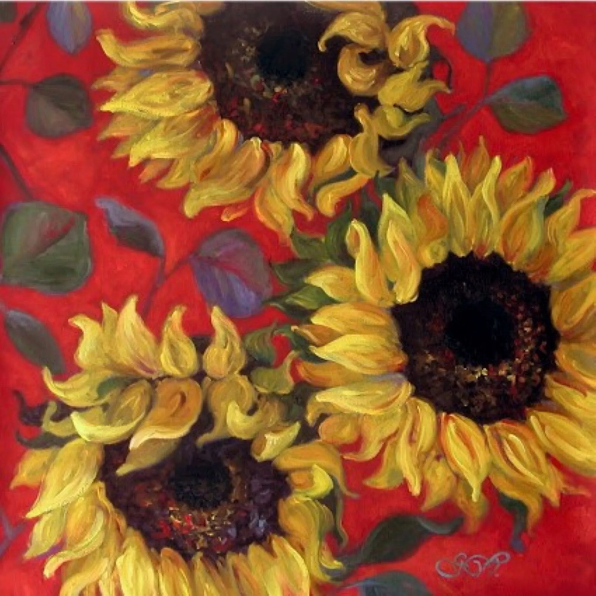 Sunflower Tapestry