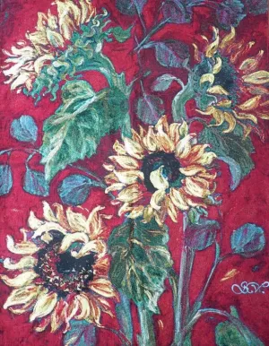 Sunflower Tapestry