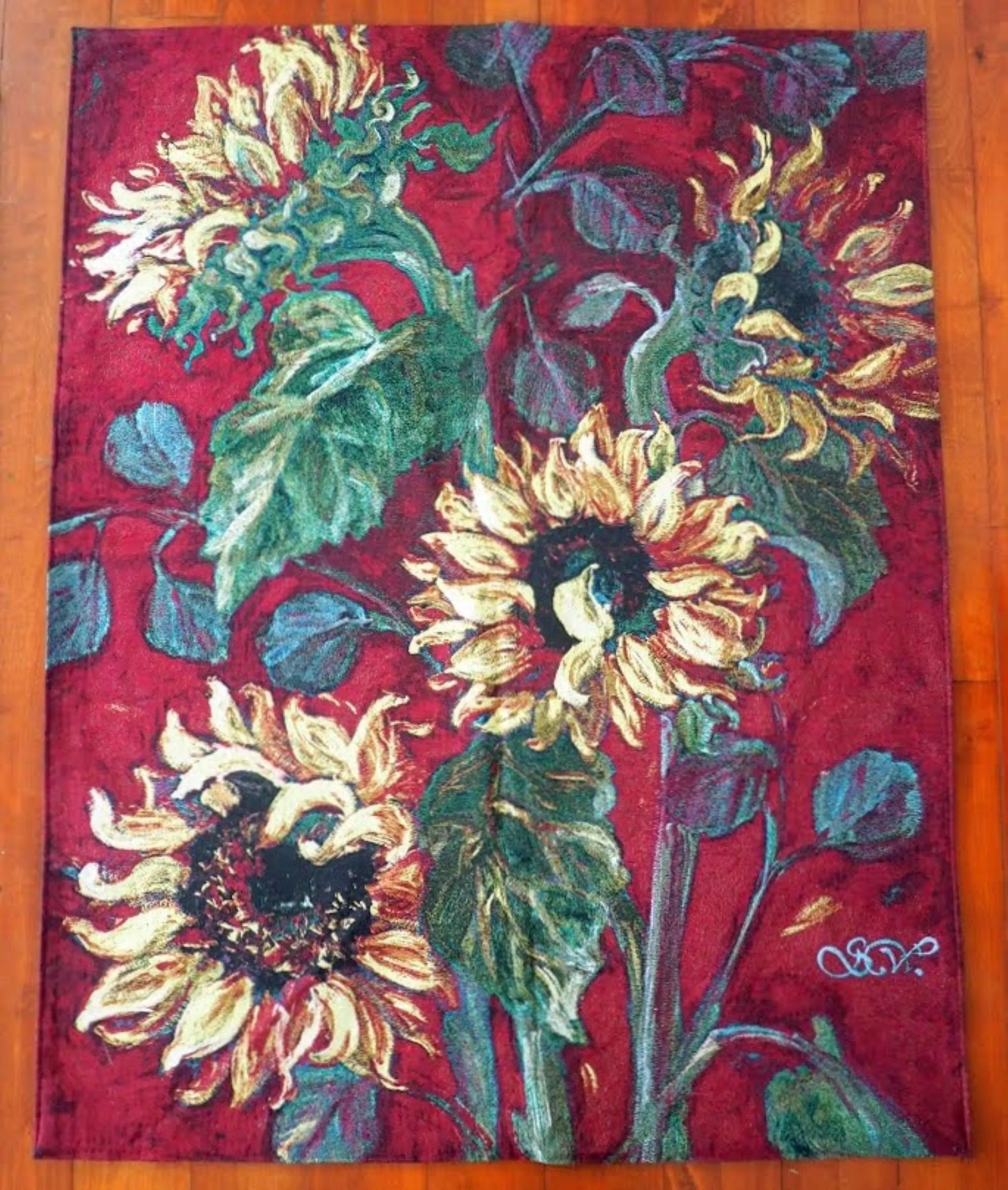 Sunflower Tapestry