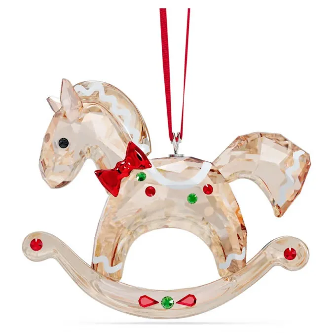 Swarovski Holiday Cheers Gingerbread Rocking Horse Ornament (SKU: 5627608)