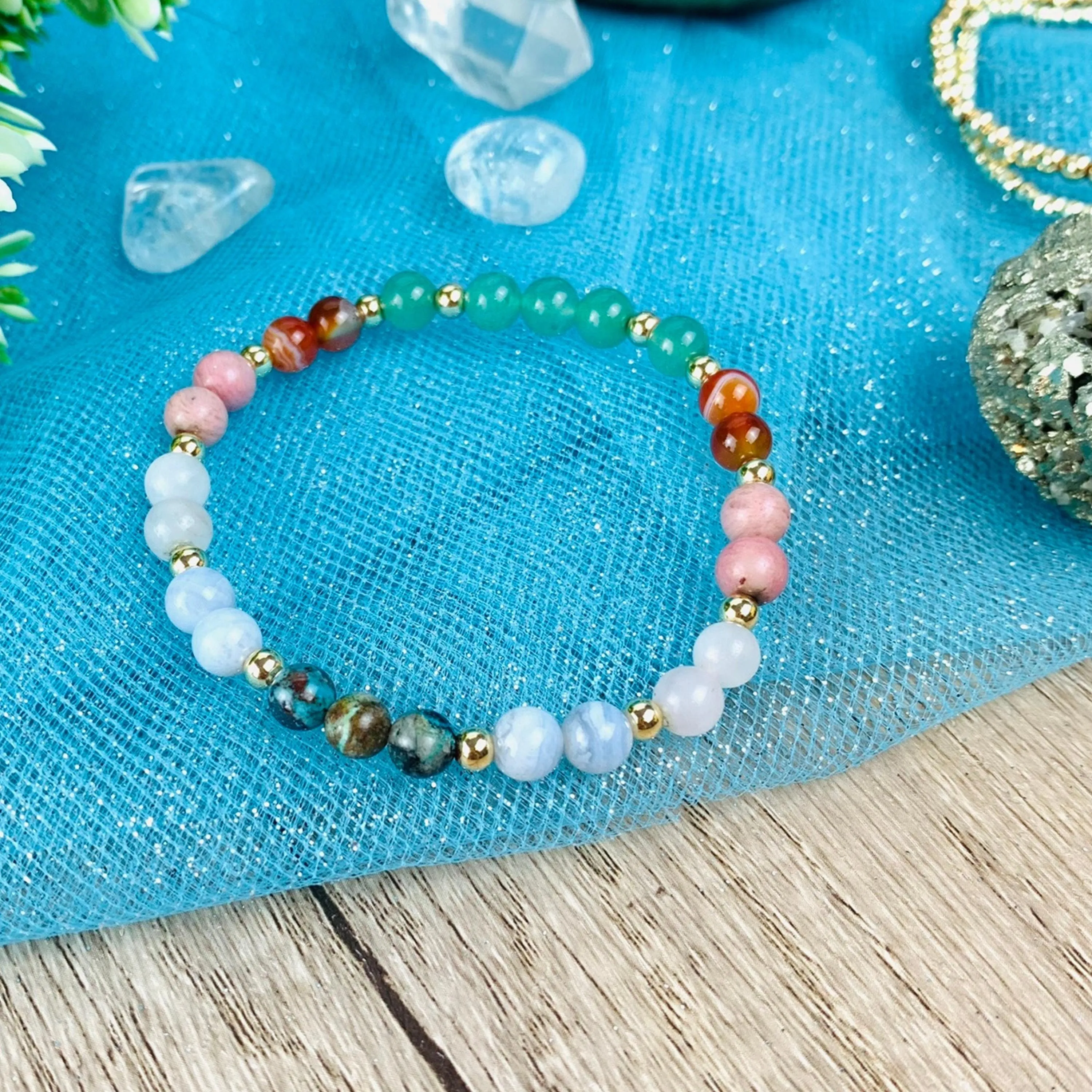 Taurus Zodiac Crystal Bracelet