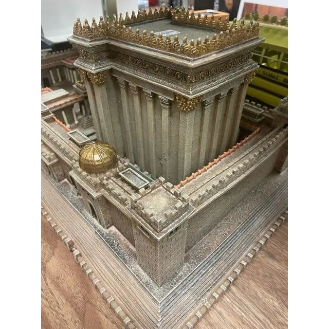 The Second Temple of Jerusalem Model an Exquisite Replica of The World's Holiest Sight Hand Made