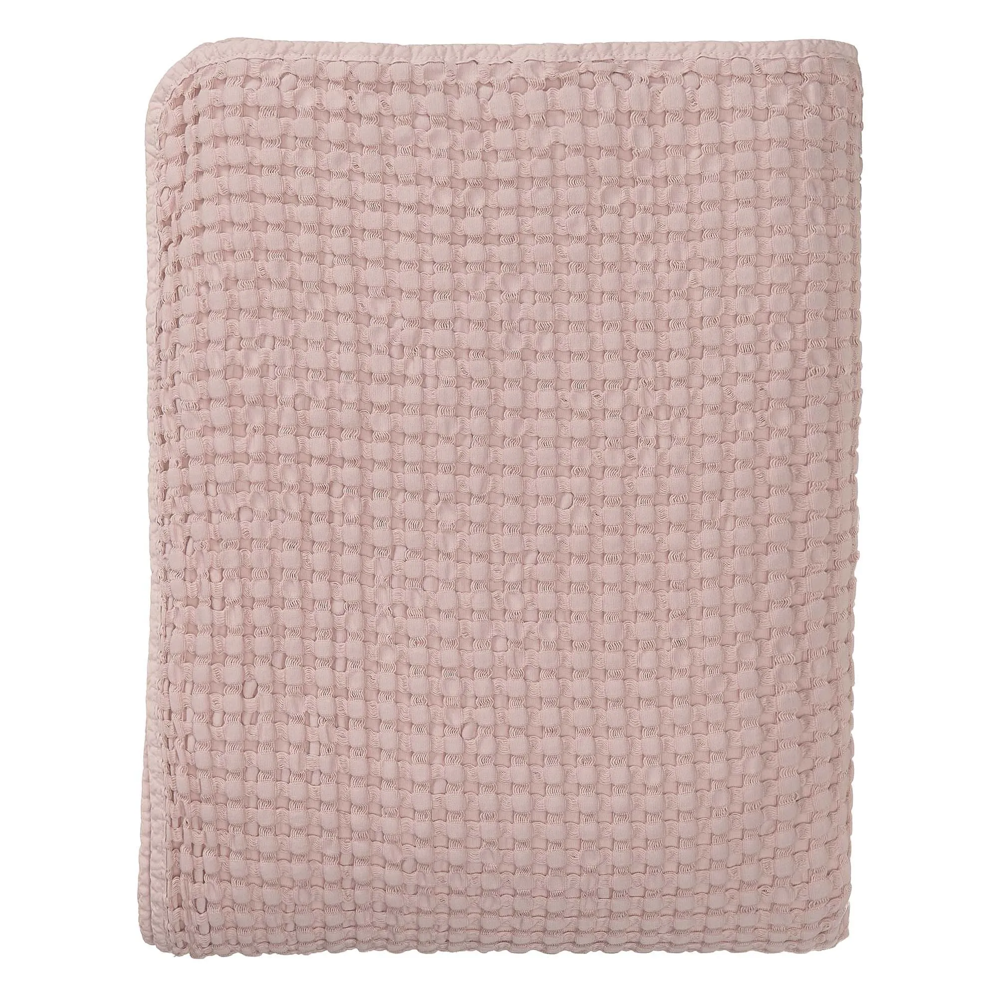 Veiros Cotton Bedspread [Powder Pink]