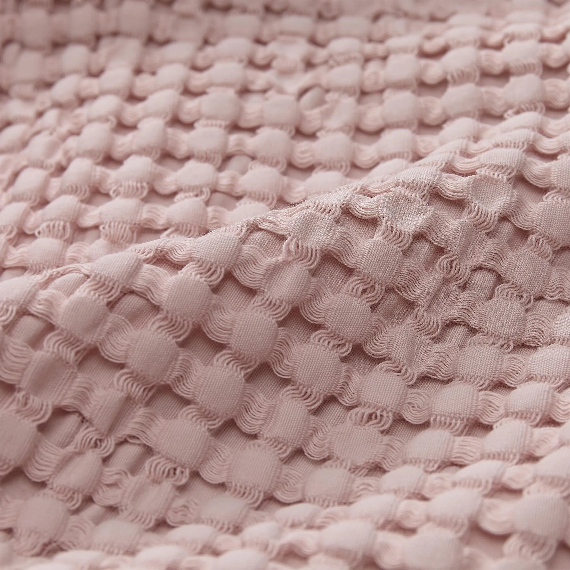 Veiros Cotton Bedspread [Powder Pink]