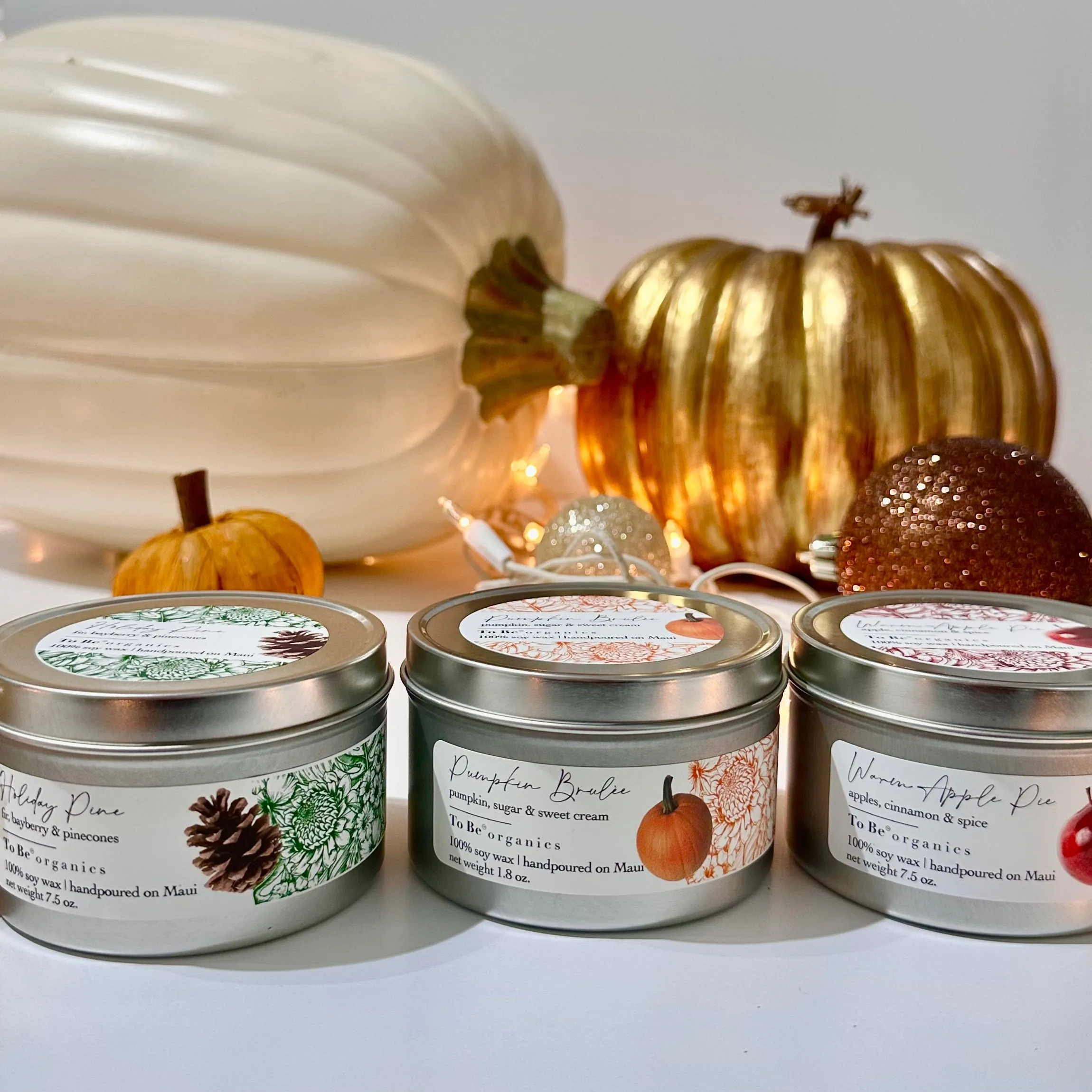 Warm Apple Pie Holiday Candle