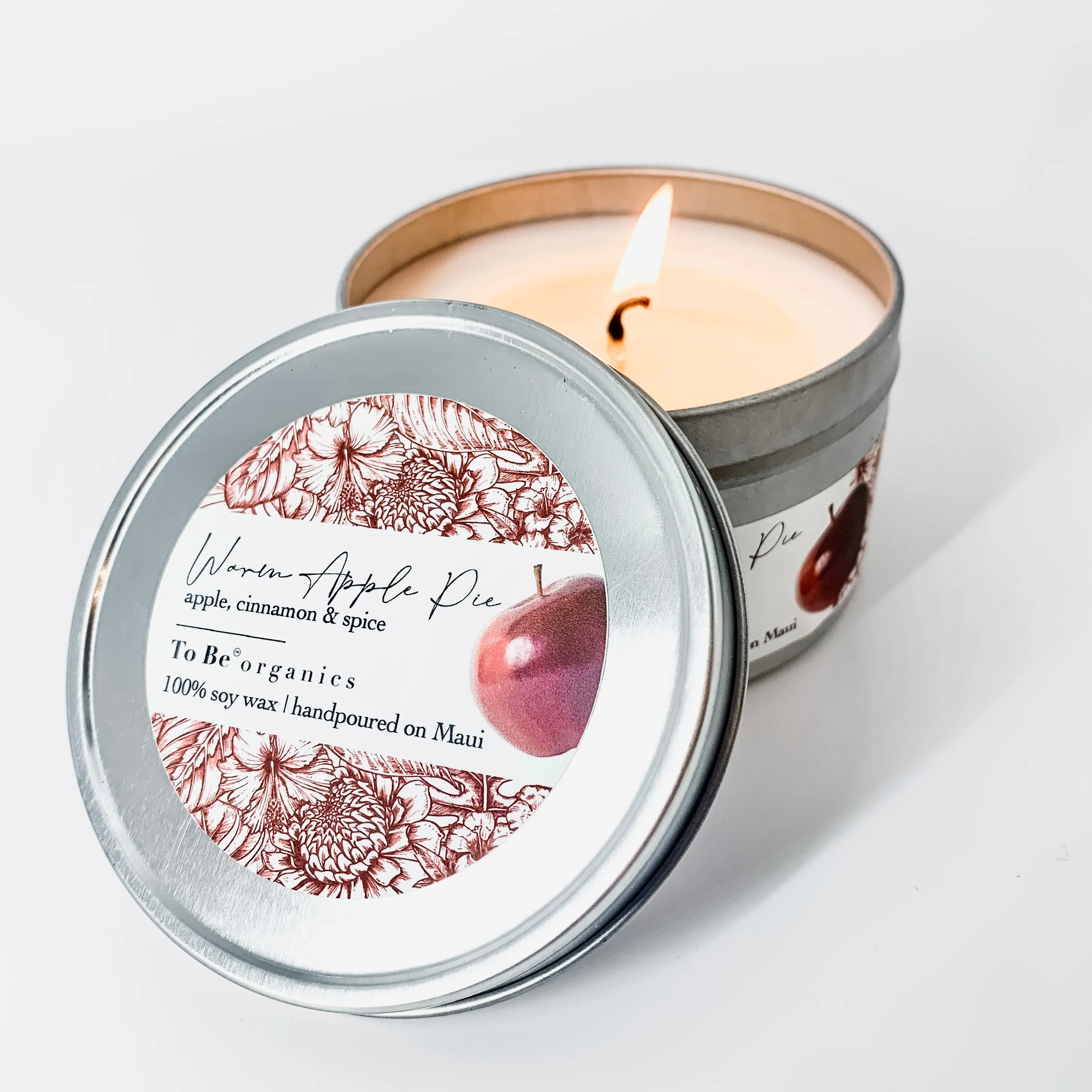 Warm Apple Pie Holiday Candle