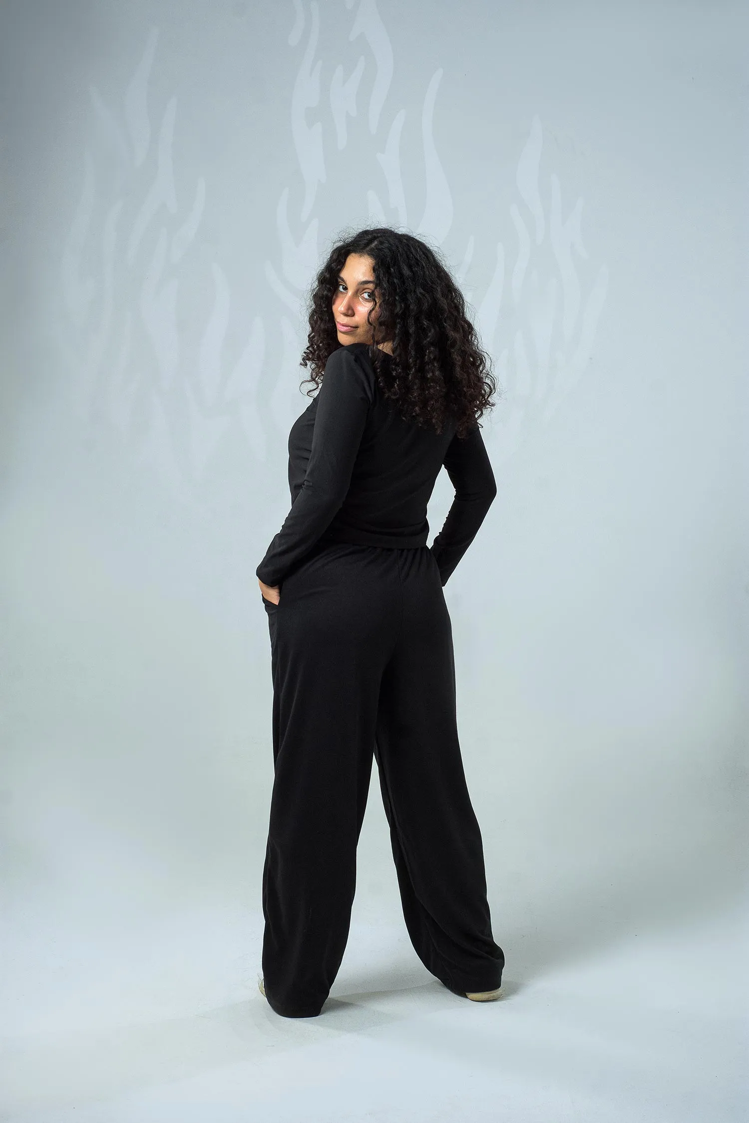 Wide leg Cotton Pants - Keen